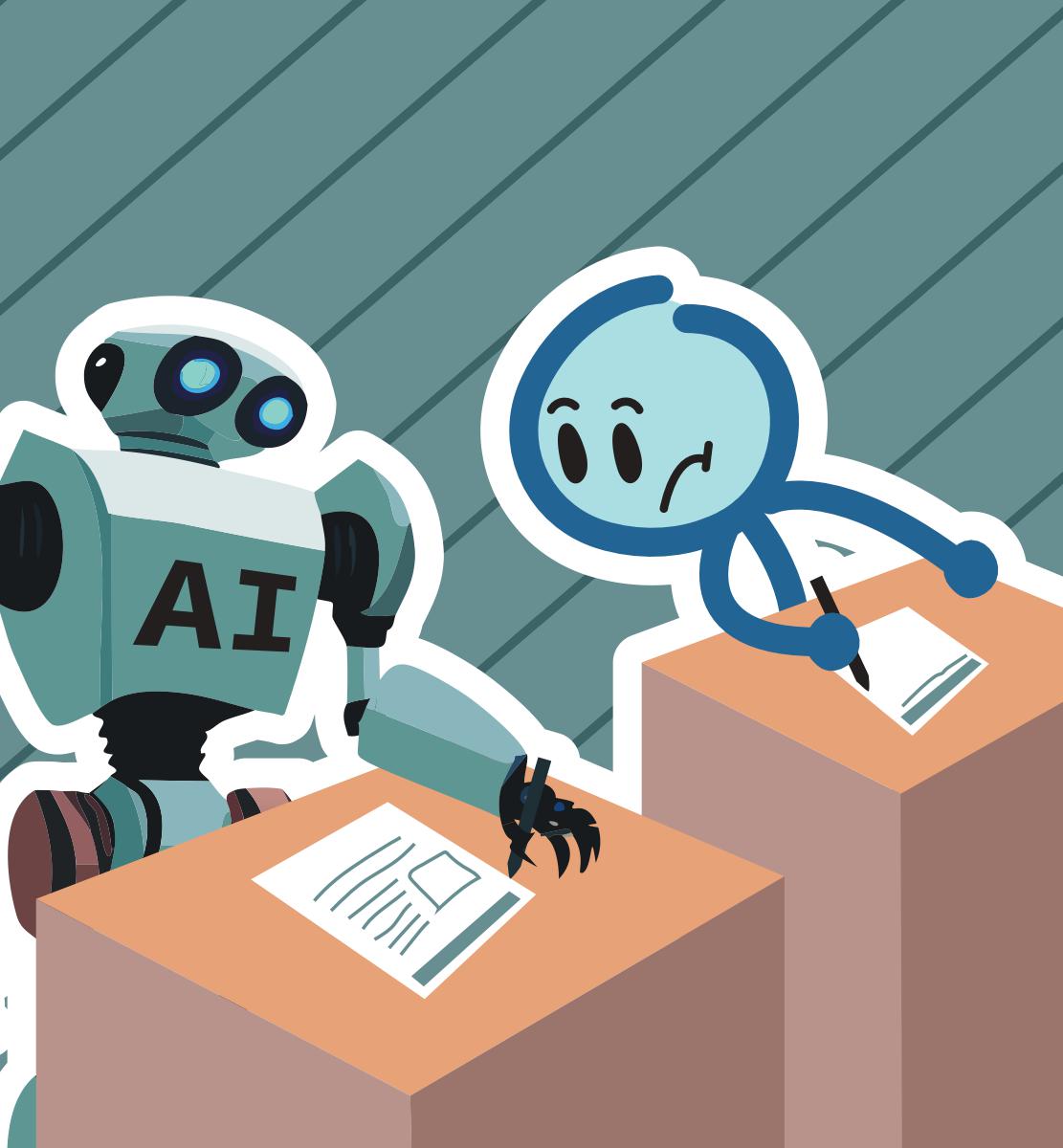 Due to the nature of this story, the Production Team has decided
to use Adobe Illustrators Vector Graphic feature to create the AI
Robot.
