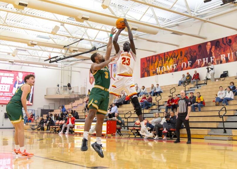 Senior Deng Reng has scored over 111 points throughout his five seasons at Ferris. 
