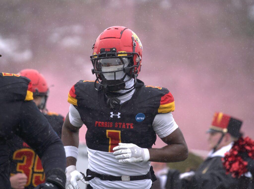 Defensive back Gyasi Mattison preparing for the matchup against the Ashland Eagles, where the Bulldogs won 56-24.